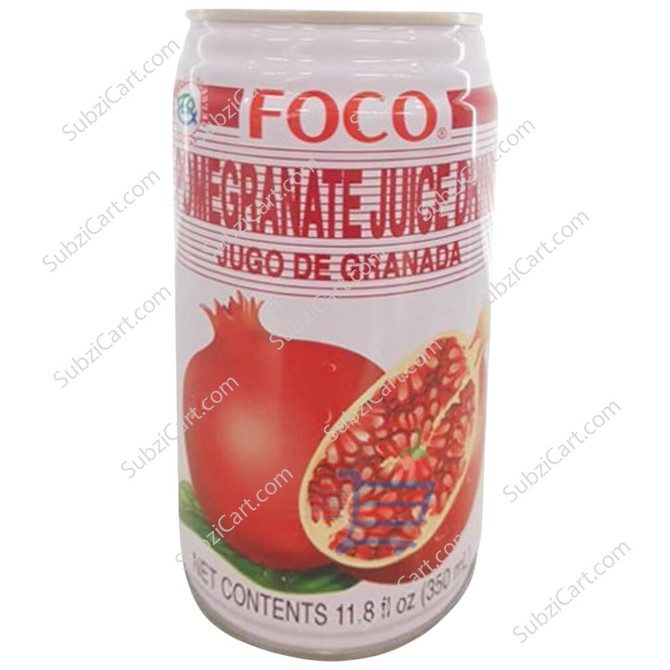 Foco Pomegranate Juice Drink, 11.8 FL.Oz