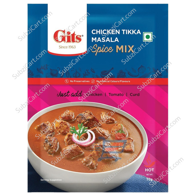 Gits Chichen Tikka Masala Spice Mix, 50 Grams