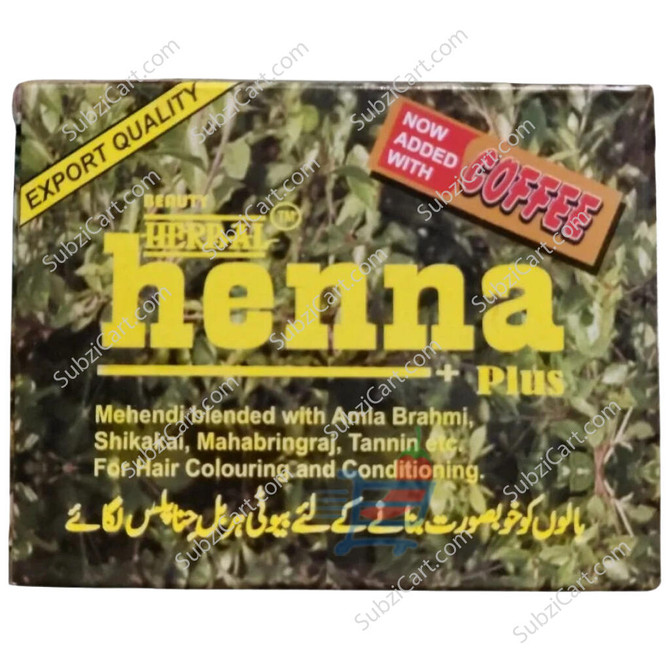 Henna Plus With Coffee, 160 Grams