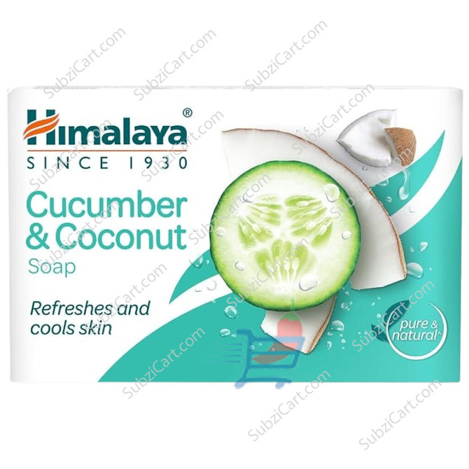 Himalaya Cucumber And Coconut Soap, 125 Grams