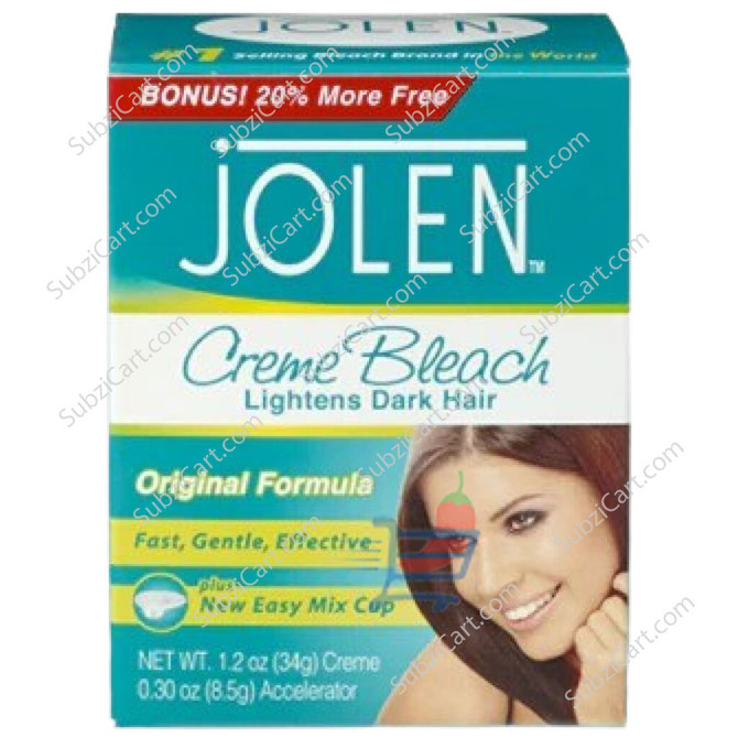 Jolen Cream Bleach, 1.2 Oz