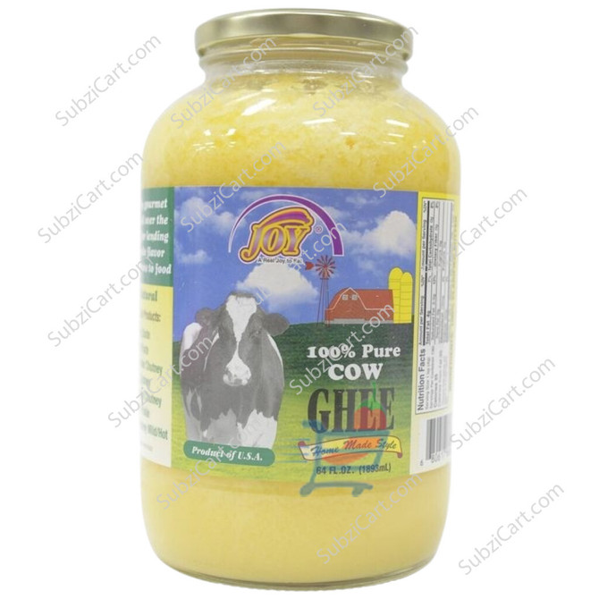 Joy Pure Cow Ghee, 64 Oz