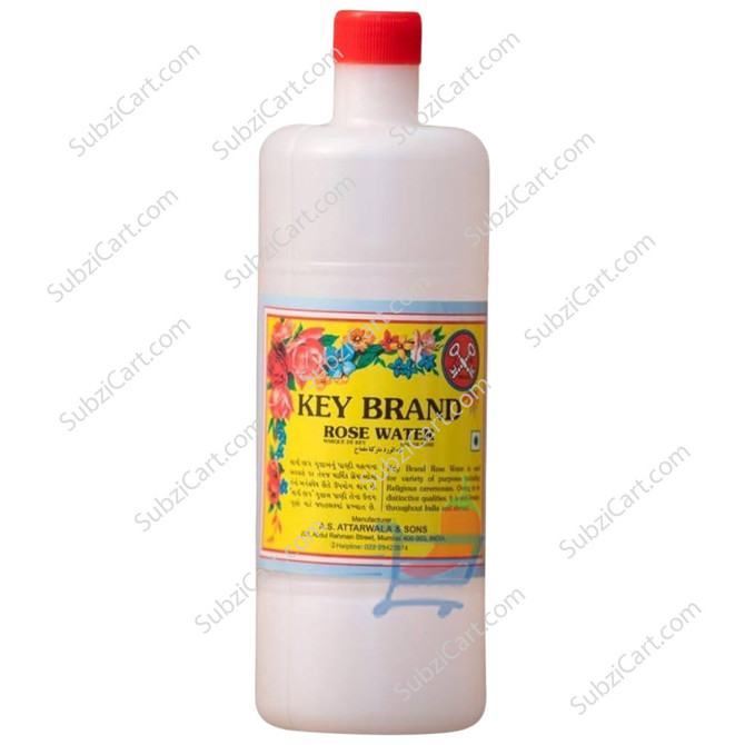 Key Brand Rose Water, 600 ML