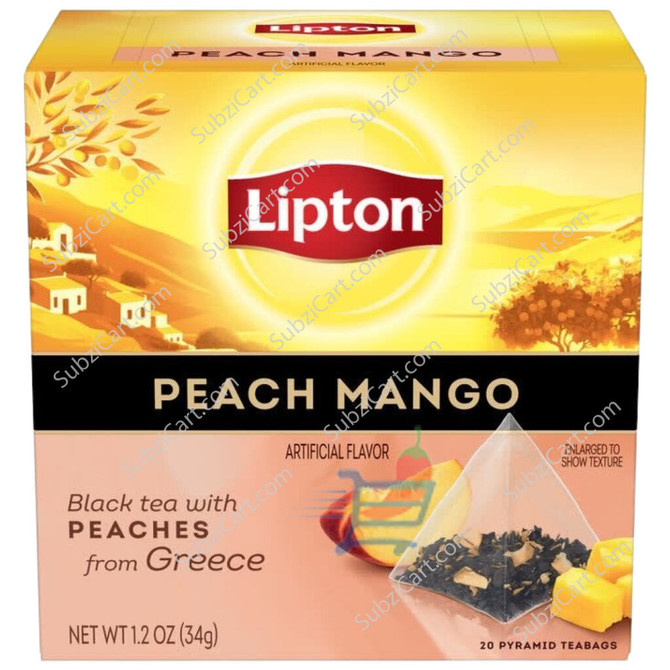 Lipton Peach Mango, 34 Grams