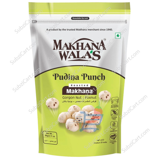 Makhana Walas pudina Punch, 60 Grams