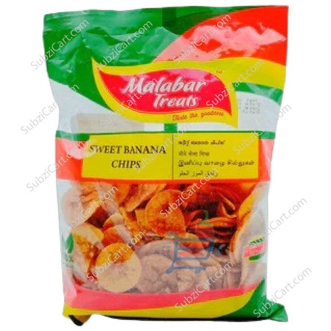 Malabar Treats Sweet Banana Chips, 200 Grams