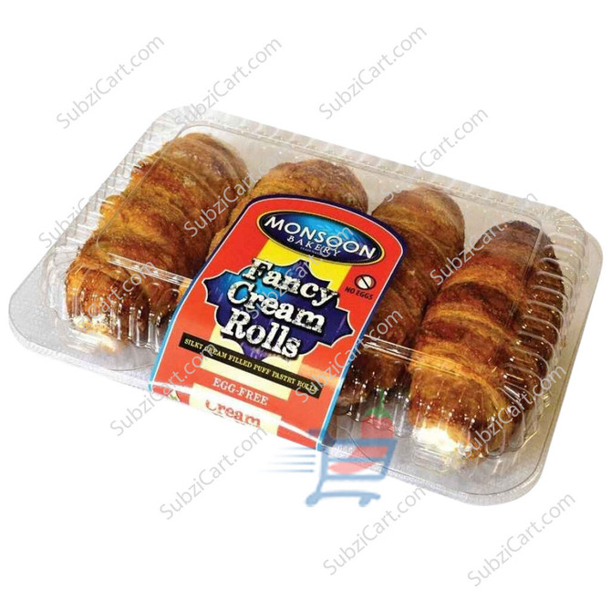 Monsoon Fancy Cream Roll, 170 Grams
