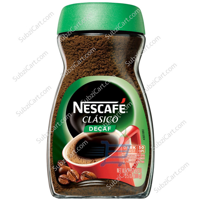 Nescafe Clasico Decafe, 3.5 Oz