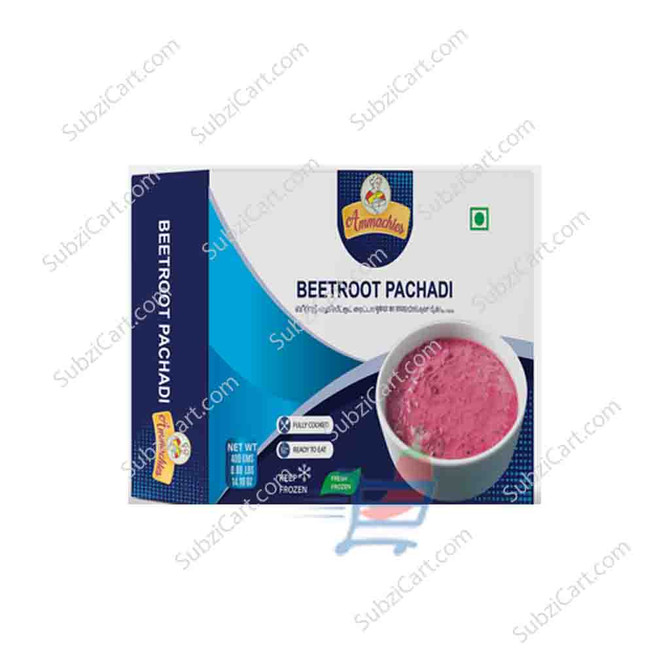 Ammachhies Beetroot Pachadi Frozen , 400 Grams
