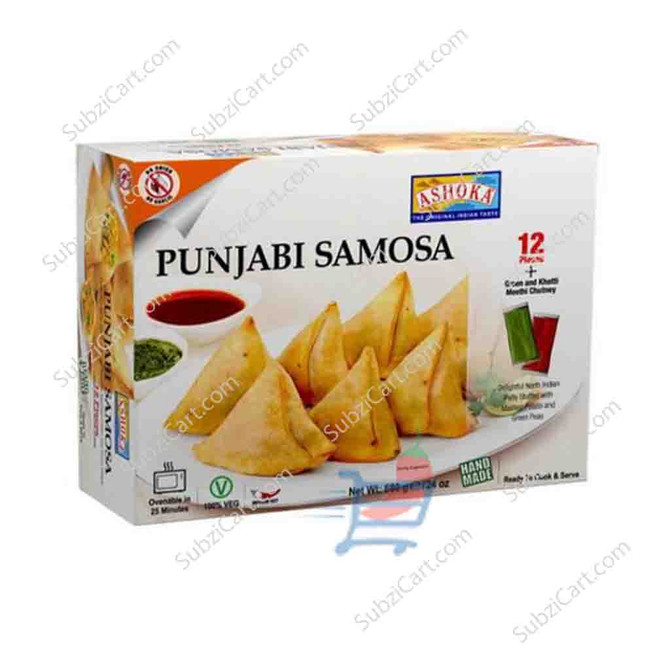 Ashoka Pujabi Samosa, 12 Pc, 680 Grams