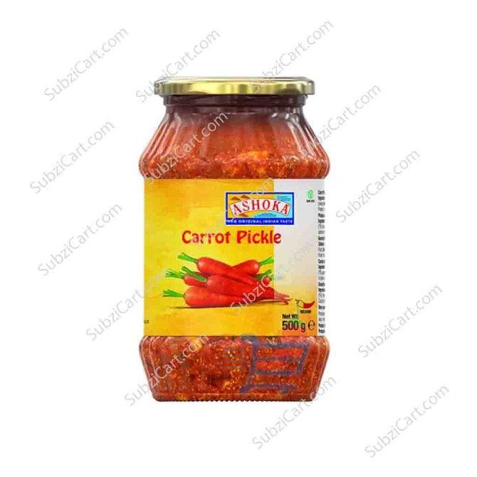 Ashoka Carrot Pickle, 500 Grams