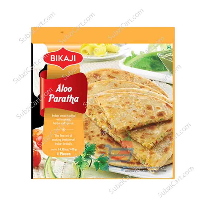 Bikaji Aloo Paratha, 4 Pc