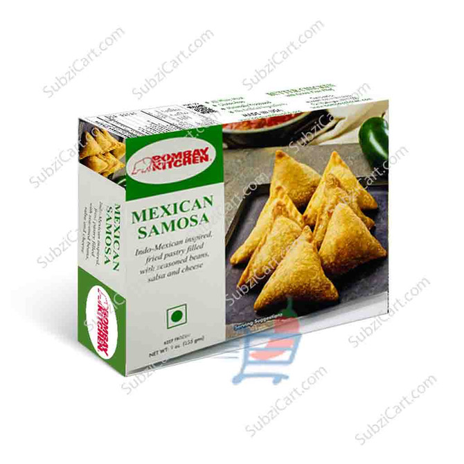 Bombay Kitchen Spinach Cheese Samosa Frozen, 10 Oz