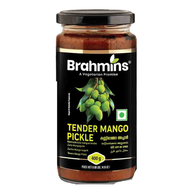 Brahmins Tender Mango Pickle, 400 Grams