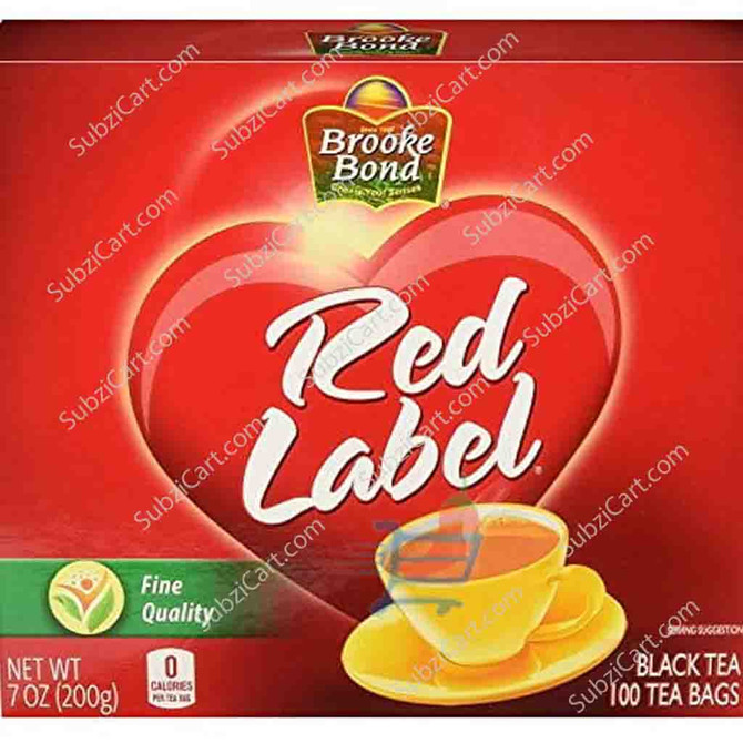 Brooke Bond Red Label Tea Bag, 100 Count