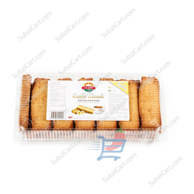 Crispy Eggless Cake Rusk, 550 Grams