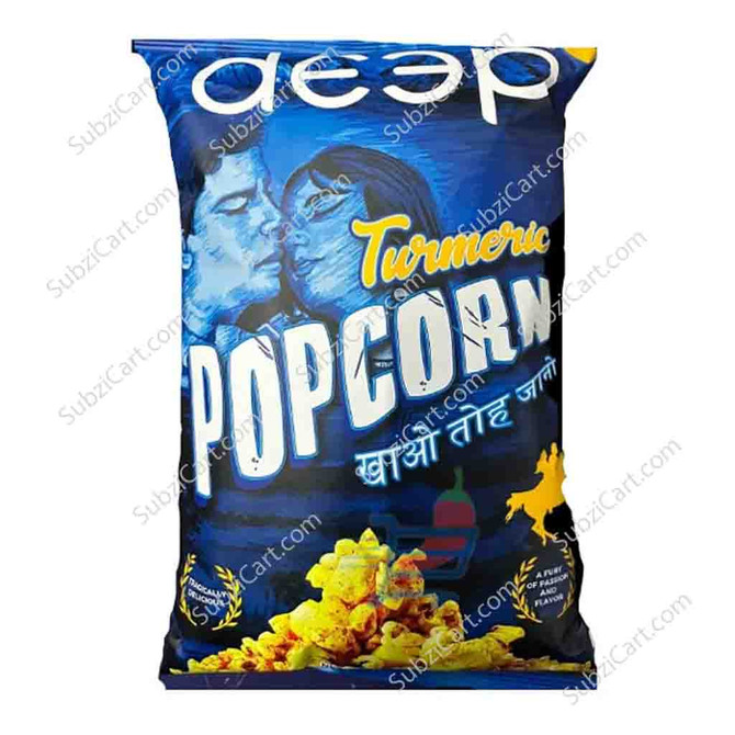 Deep Turmeric Popcorn, 140Grams
