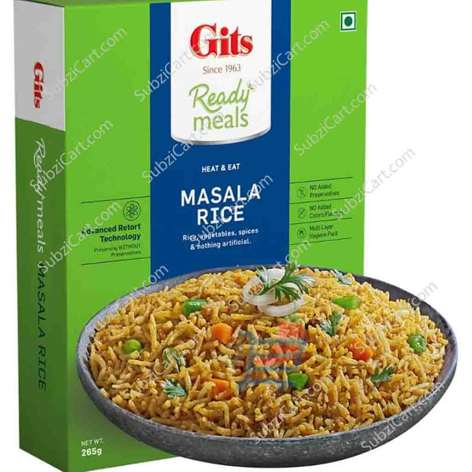 Gits Masala Rice, 265 Grams