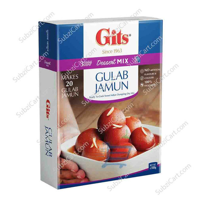 Gits Gulab Jamun Mix, 500 Grams