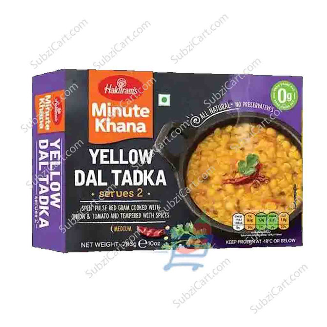 Haldirams Yellow Dal Tadka Frozen, 283 Grams