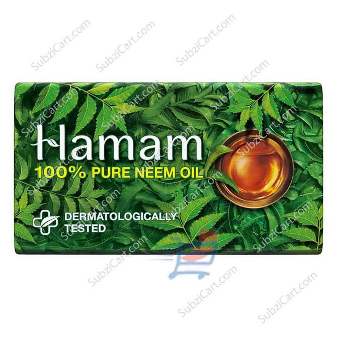 Hamam Neem Oil Soap, 100 Grams