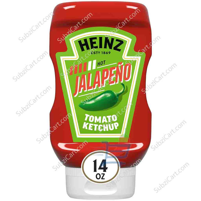 Heinz Jalapeno Tomato Ketchup, 14 Oz