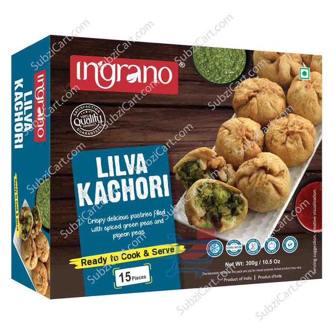 Ingrano Lilva Kachori Frozen, 300Grams