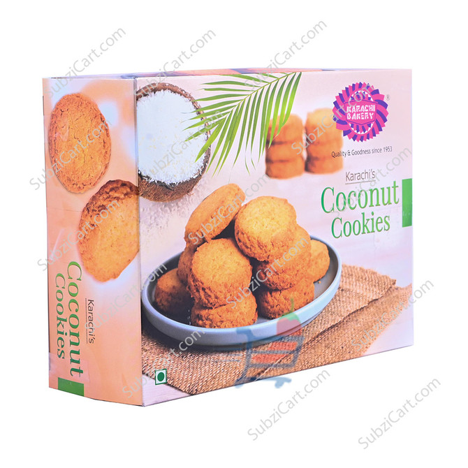 Karachi Bakery Coconut Cookies, 400 Grams