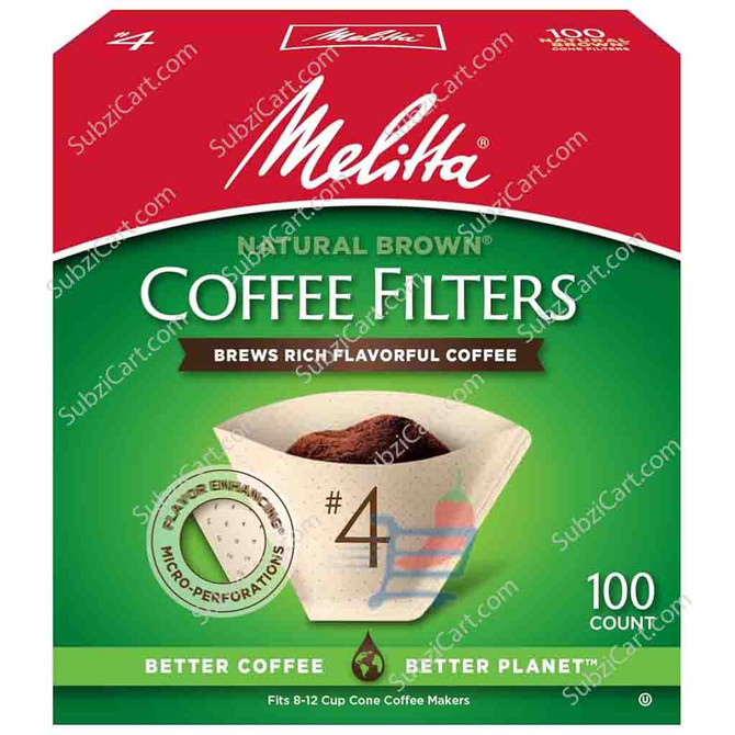 Melitta Coffee Filter, 100 Pc