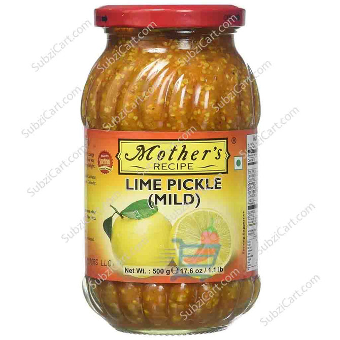 Mothers Lime Pickle Mild, 500 Grams