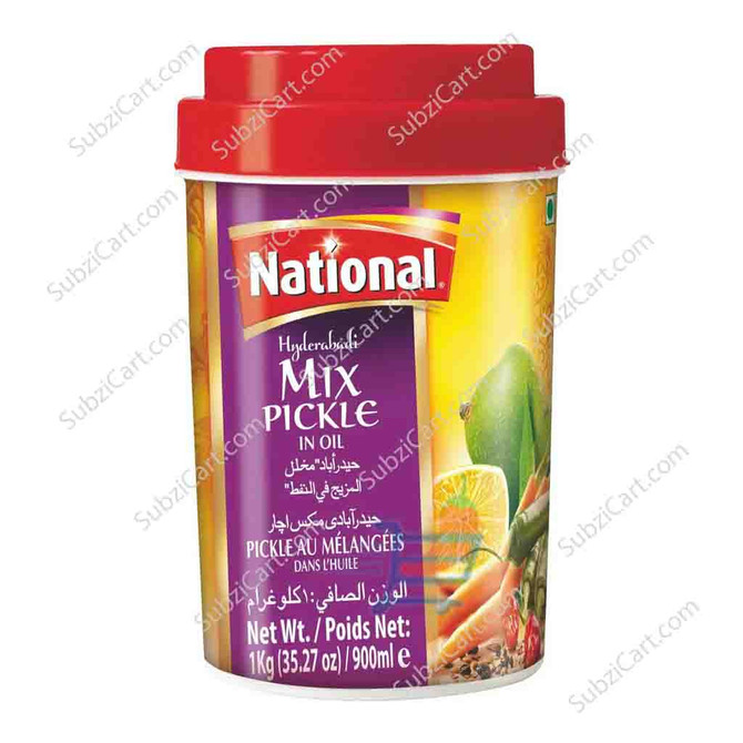 National Mix Pickle Hyderabadi, 1 Kg