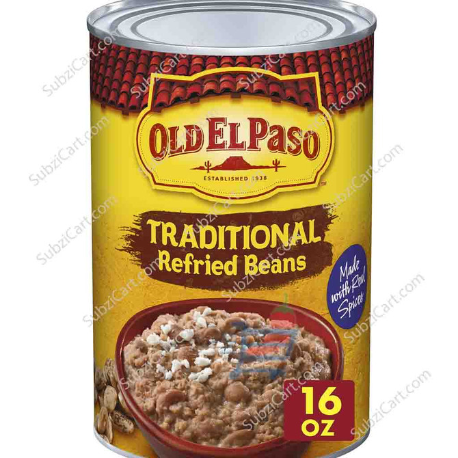 Old El Paso Traditional Refriedbeans, 16Oz