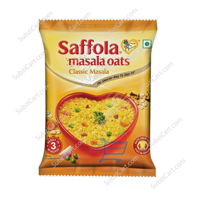 Saffola Masala Oats Classic Masala, 39 Grams