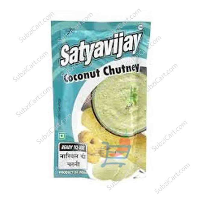 Satyavijay Coconut Chutney, 100 Grams