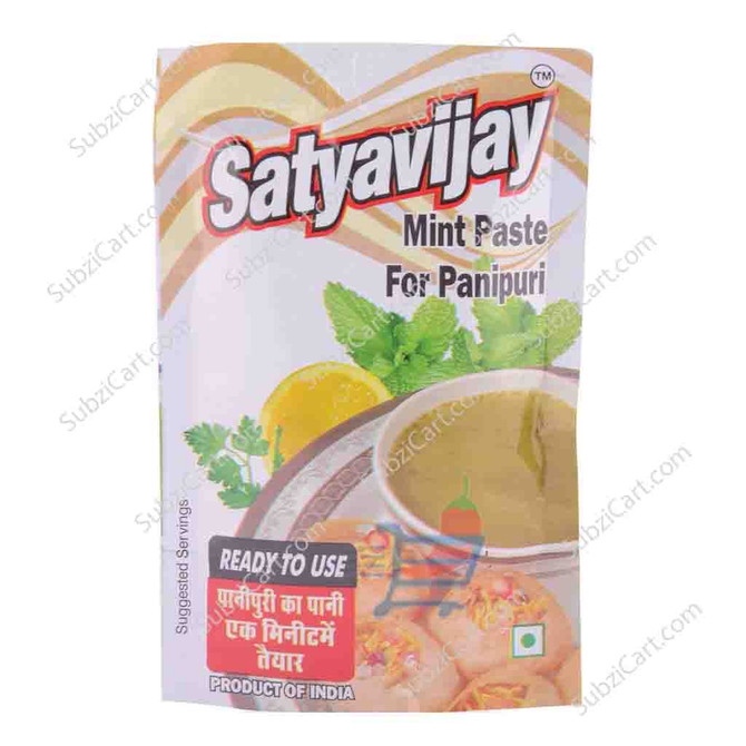 Satyavijay Mint Paste For Panipuri, 100 Grams