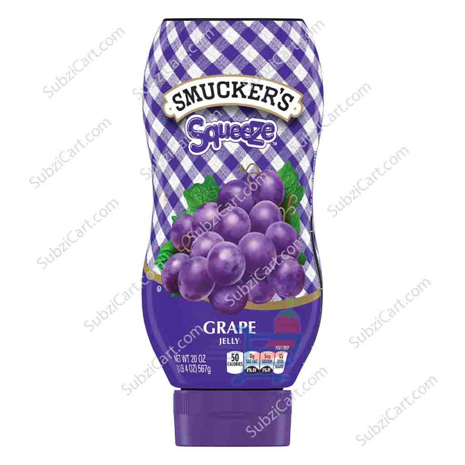 Smuckers Squeeze Grape Jelly, 567 Grams