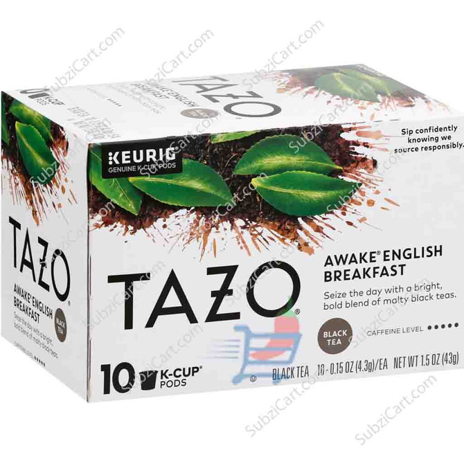 Tazo Organic Awake English Breakfast Tea, 40Grams