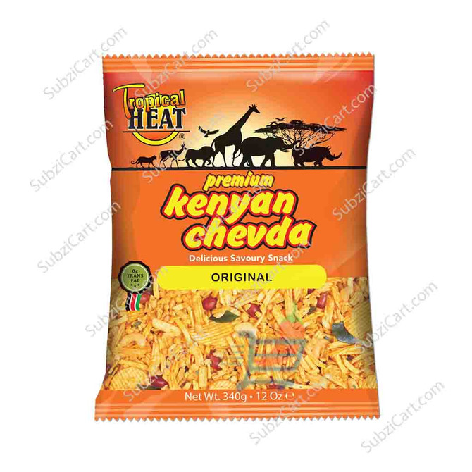 Tropical Heat Kenyan Chevda Original, 12 Oz