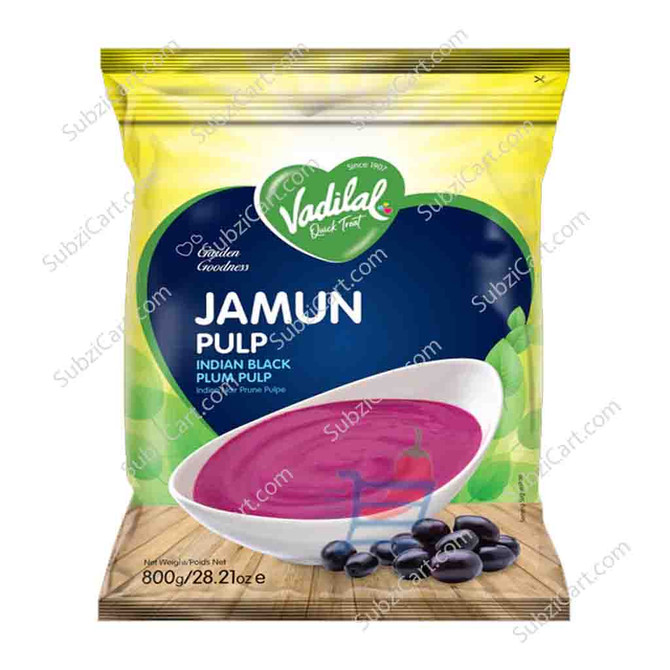 Vadilal Jamun Pulp, 800 Grams