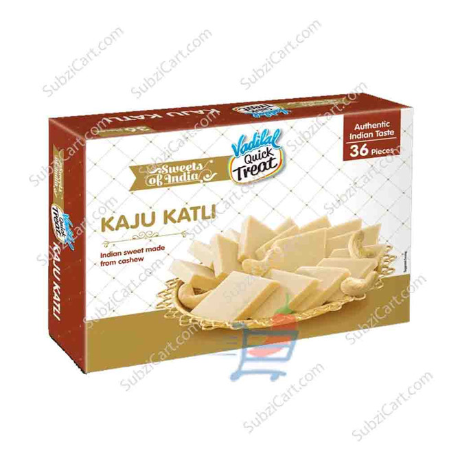Vadilal Kaju Katli Frozen, 340 Grams