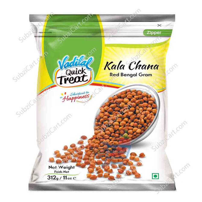 Vadilal Kala Chana Frozen, 312 Grams