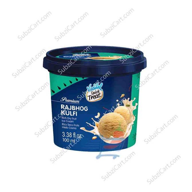 Vadilal Rajbhogkulfi Ice Cream, 100 ML