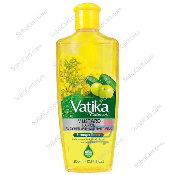 Vatika Mustard Hair Oil, 300 ML