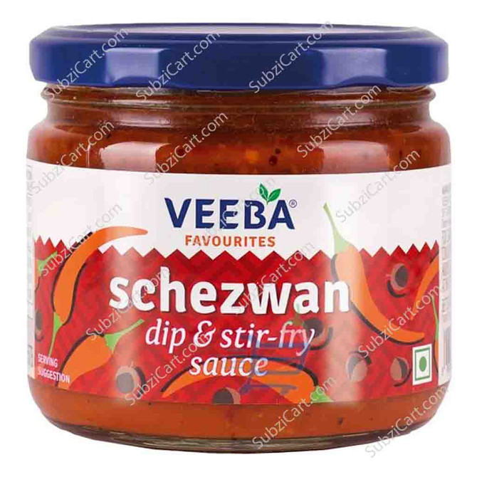 Veeba Spicy Schezwan Gravy, 390 Grams
