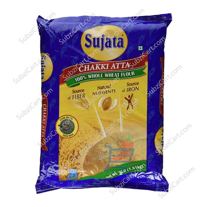 Sujata Chakki Atta, 4 Lb