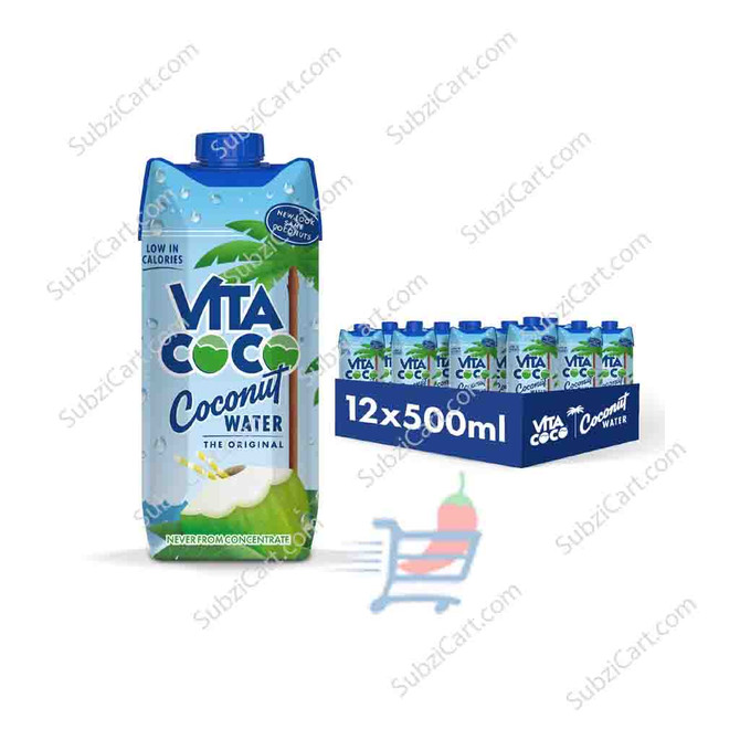 Vita Coco Coconut Water, 12Pc, 500 ML