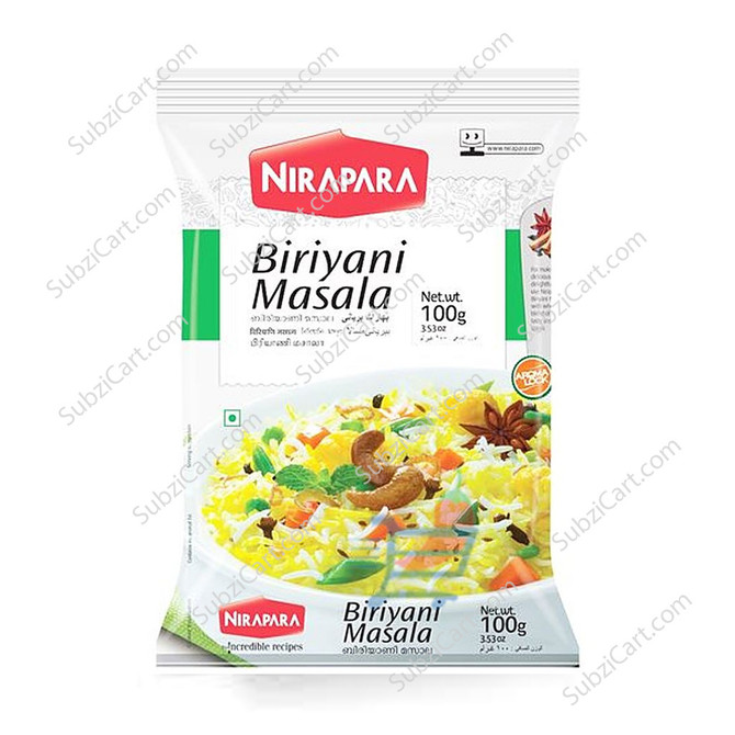 Nirapara Biriyani Masala, 100 Grams