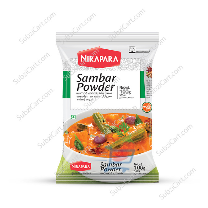 Nirapara Sambar Powder, 160 Grams