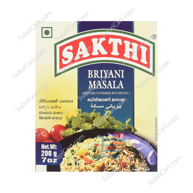 Sakthi Briyani Masala Mix, 7 Oz