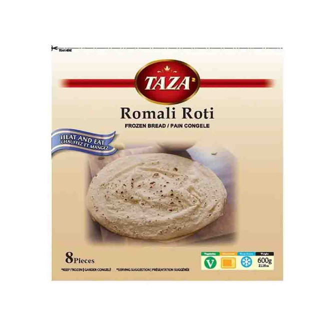 Taza Rumali Roti Frozen, 450 Rams
